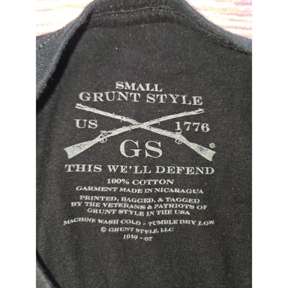 GRUNT STYLE WOMENS BEAUTIFUL BADASS T-SHIRT SMALL - Picture 5 of 8